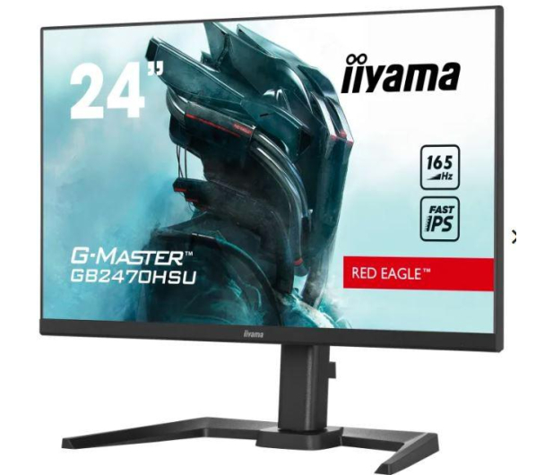 Monitor iiyama G-Master GB2470HSU-B5 Red Eagle - Pivot - 1142195 - zdjęcie 5